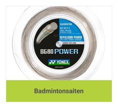 Badmintonsaiten kaufen