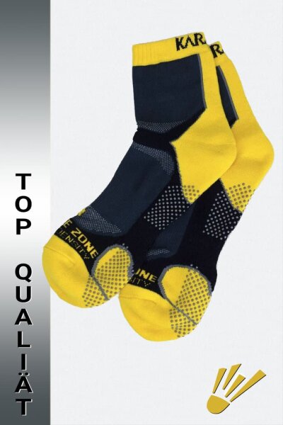 Karakal X4 Socks Ankle yellow