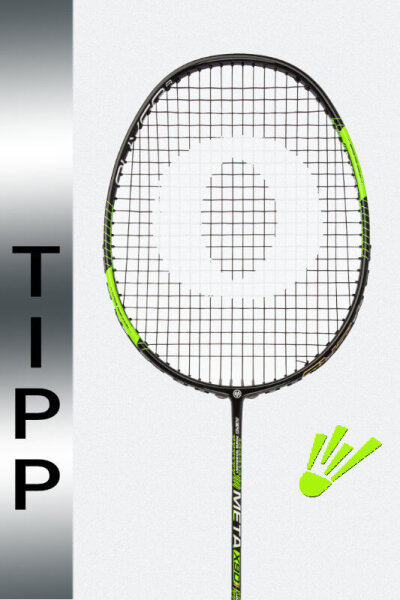 Oliver Meta X90 Badminton Schläger Top Racket X 90 Spielfertig besaitet Starter 
