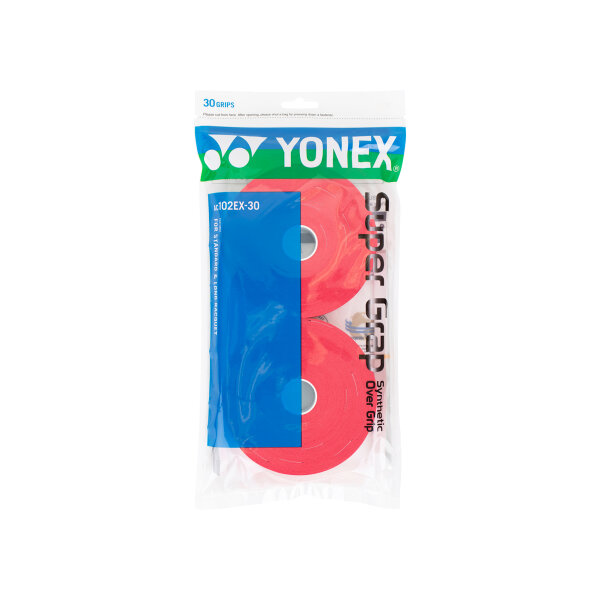 Yonex Super Grap AC102 30er Pack rot