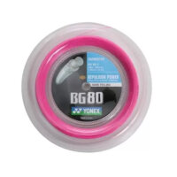 Yonex BG80 200 Meter Rolle Neon Pink