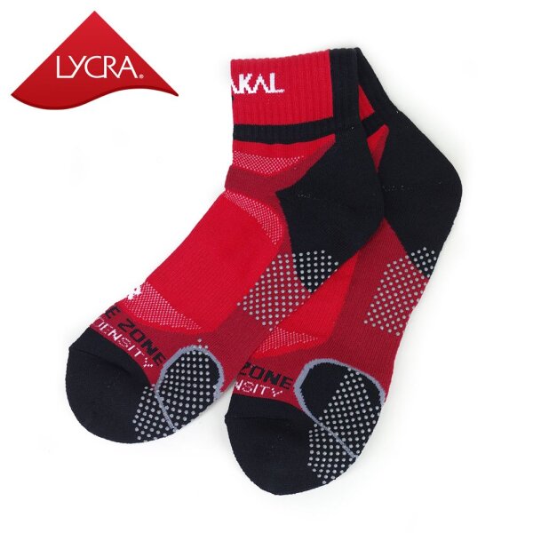 Karakal X4 Ankle Socks red-black 40-48