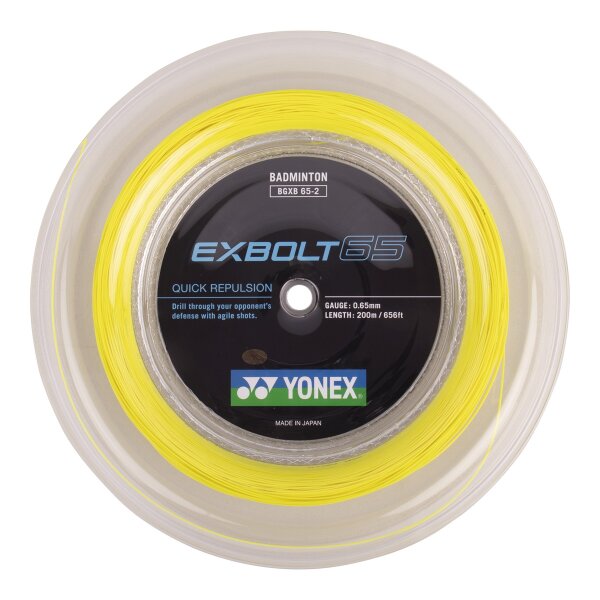 Yonex Exbolt 65 200 Meter gelb