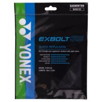 Yonex Exbolt 65 10 Meter Set schwarz