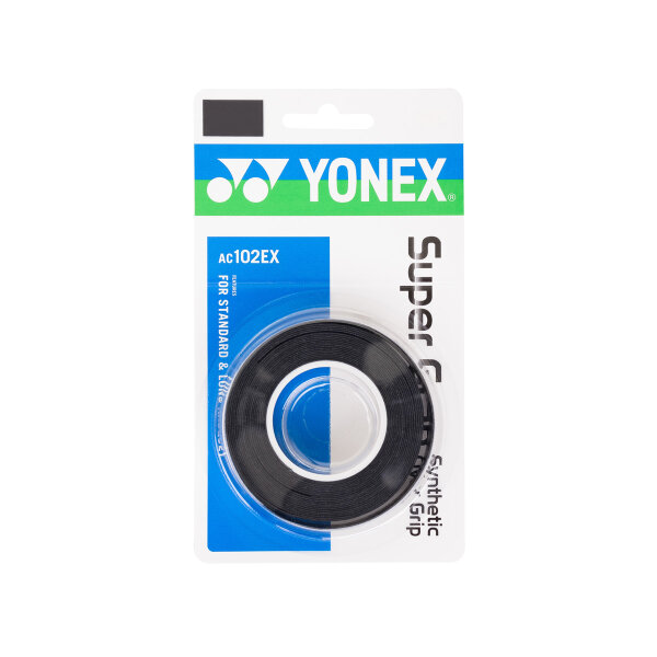 Yonex Super Grap AC-102 3er Pack schwarz