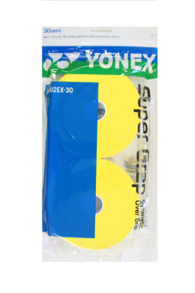 Yonex Super Grap AC102 30er Pack gelb
