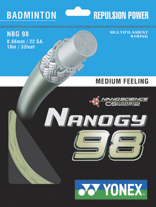 Yonex Nanogy98 Set de 10 mètres