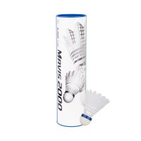 Yonex Mavis 2000 pack of 6 White Fast